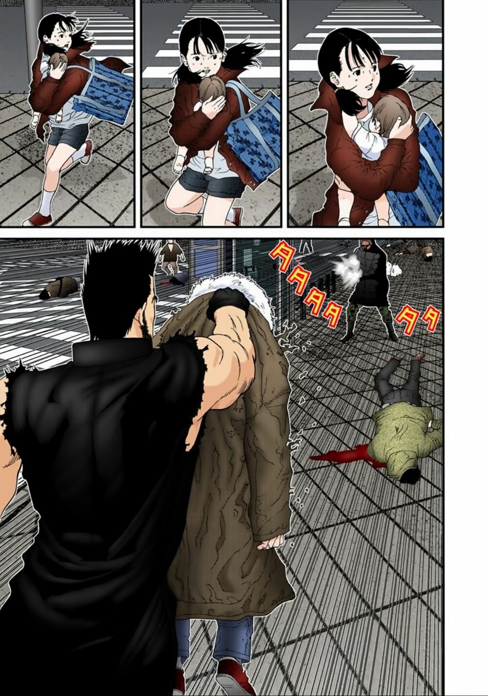 Gantz Full Color: Chapter 126: Trận Chiến Tay Không