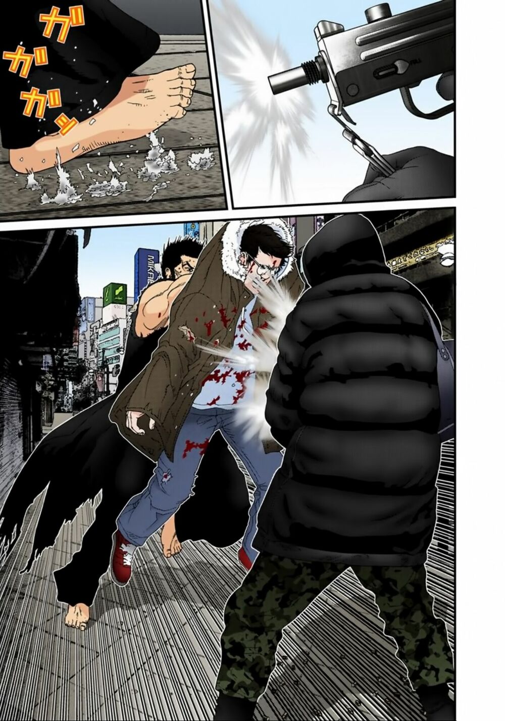 Gantz Full Color: Chapter 126: Trận Chiến Tay Không