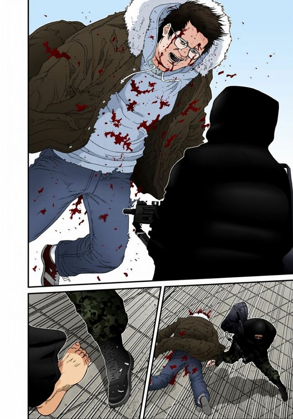 Gantz Full Color: Chapter 126: Trận Chiến Tay Không