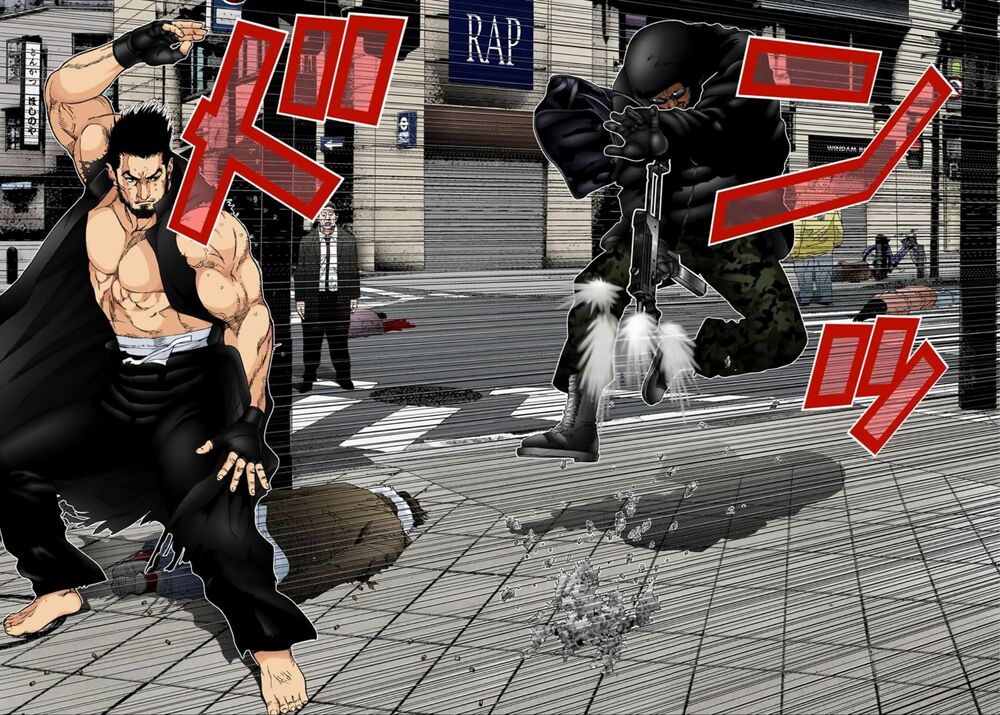 Gantz Full Color: Chapter 126: Trận Chiến Tay Không