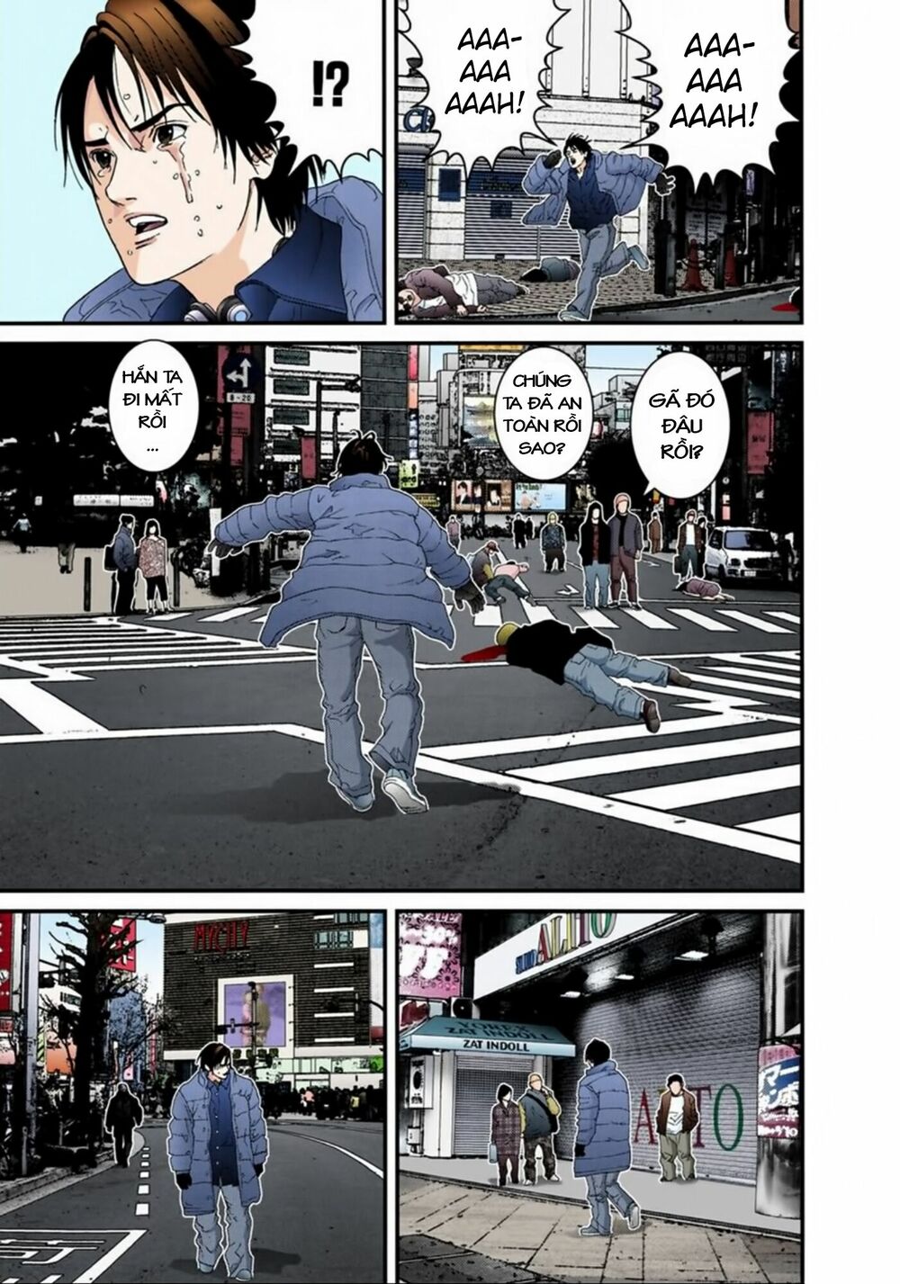 Gantz Full Color: Chapter 131: Vượt Mặt