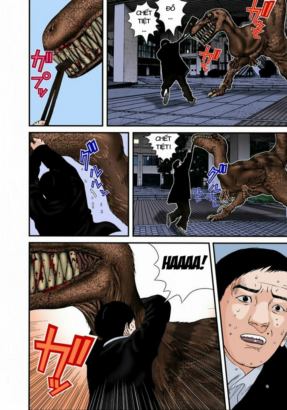 Gantz Full Color: Chapter 143: Cha Đã Về