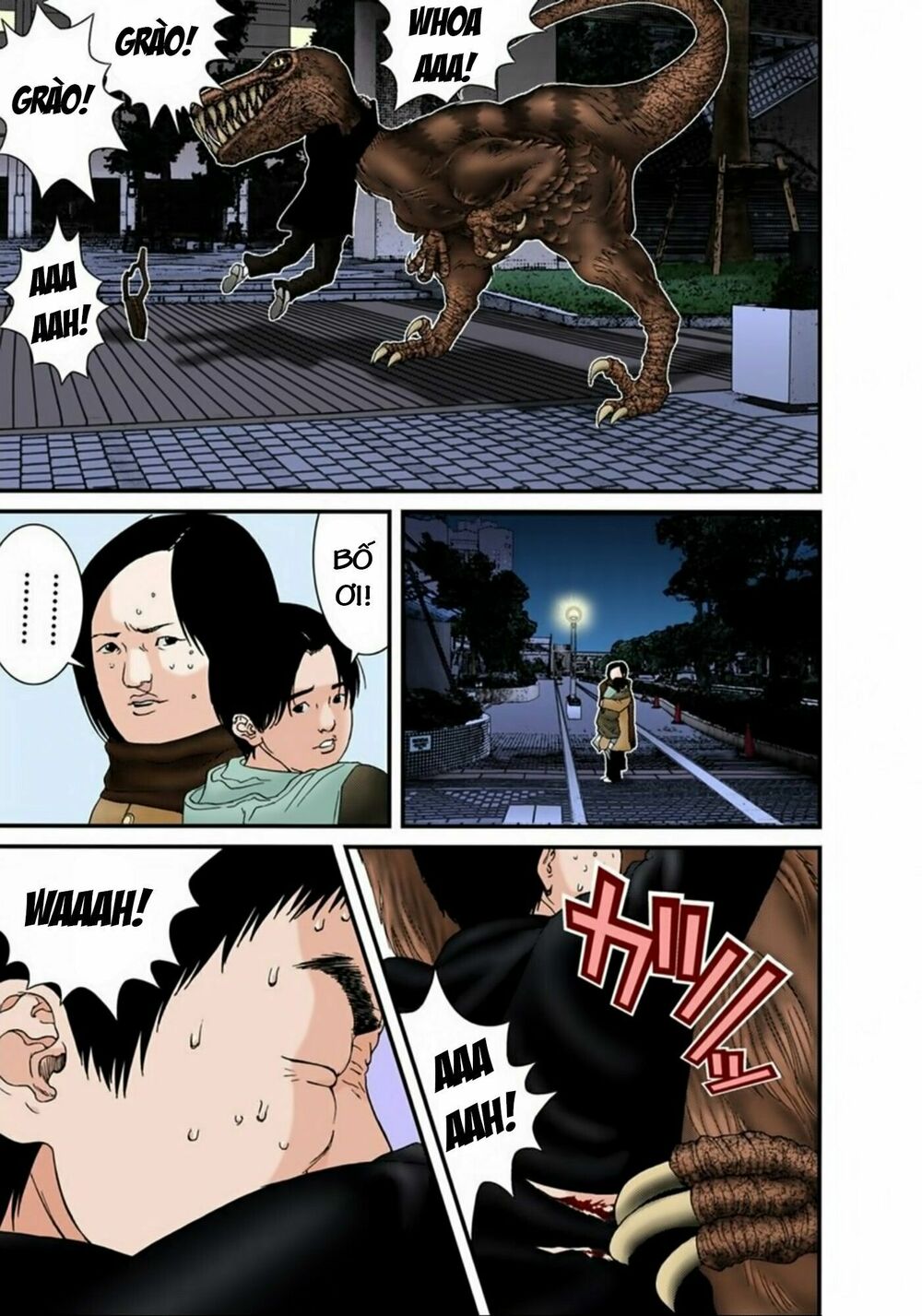 Gantz Full Color: Chapter 143: Cha Đã Về