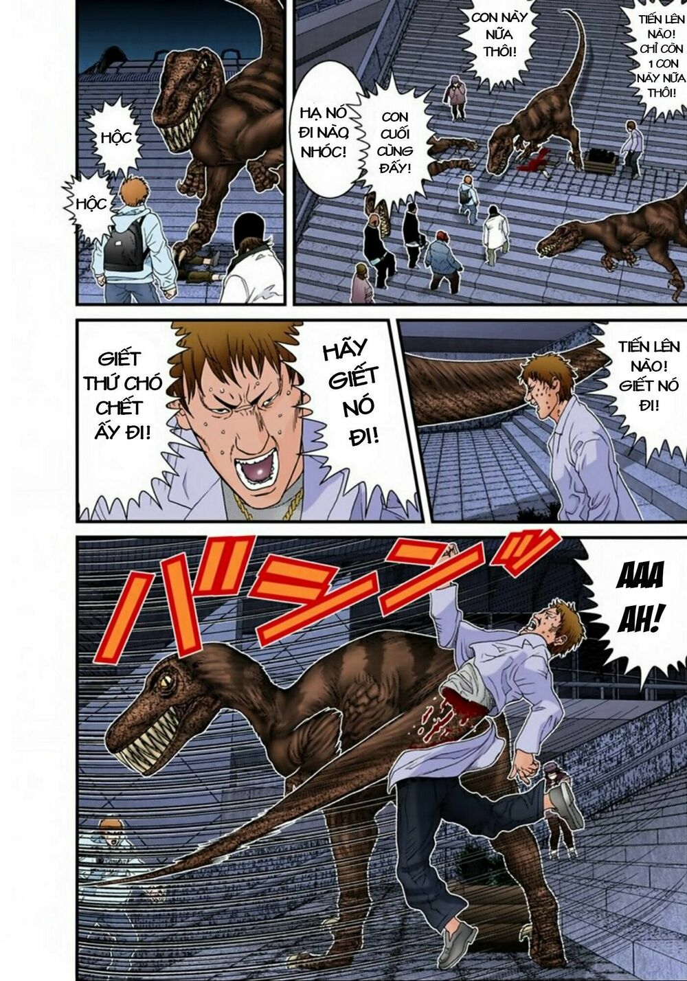Gantz Full Color: Chapter 143: Cha Đã Về