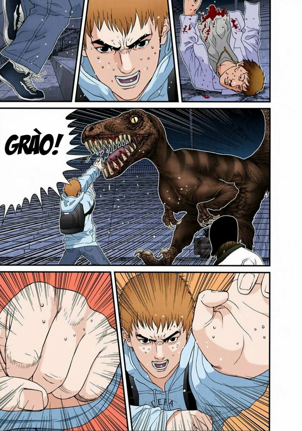 Gantz Full Color: Chapter 143: Cha Đã Về