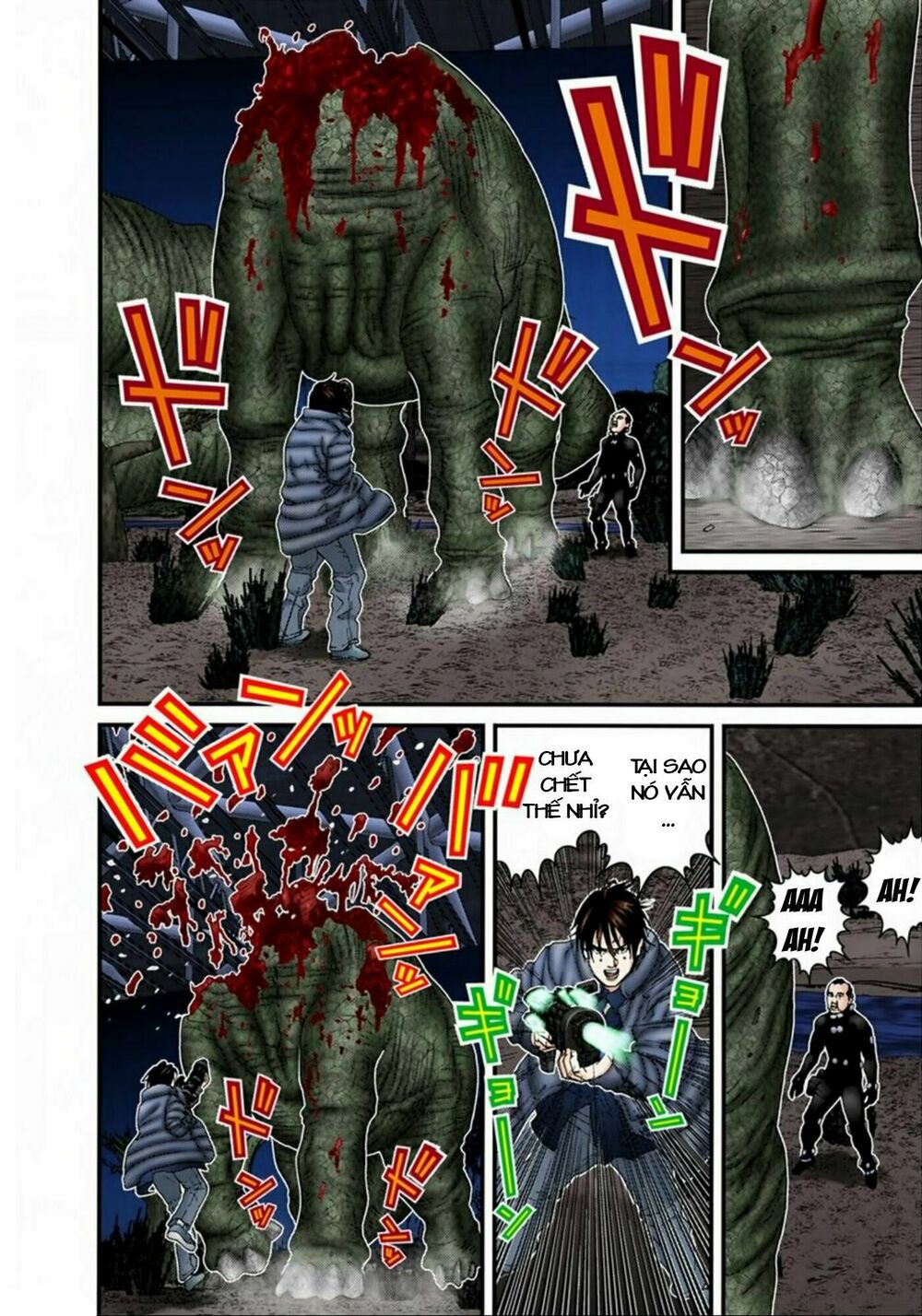 Gantz Full Color: Chapter 143: Cha Đã Về