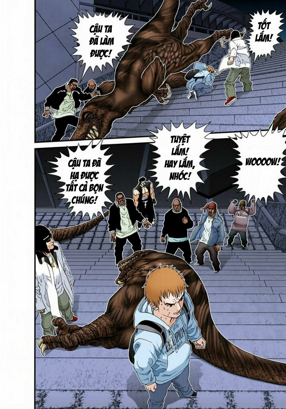 Gantz Full Color: Chapter 143: Cha Đã Về
