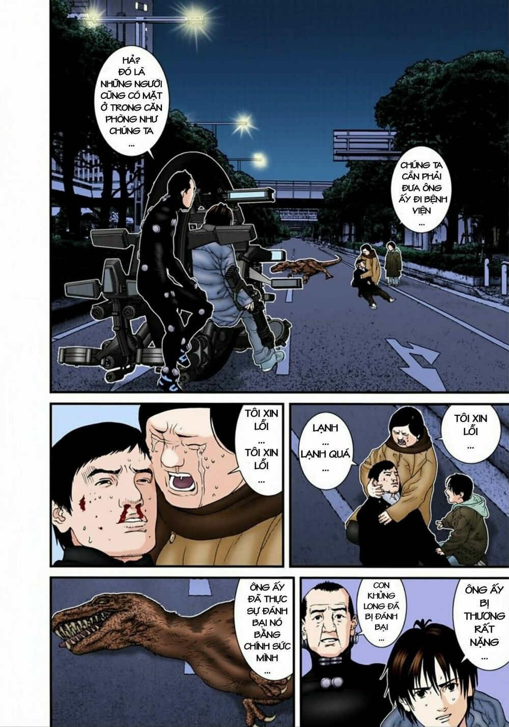 Gantz Full Color: Chapter 146: Sức Mạnh Sinh Tồn