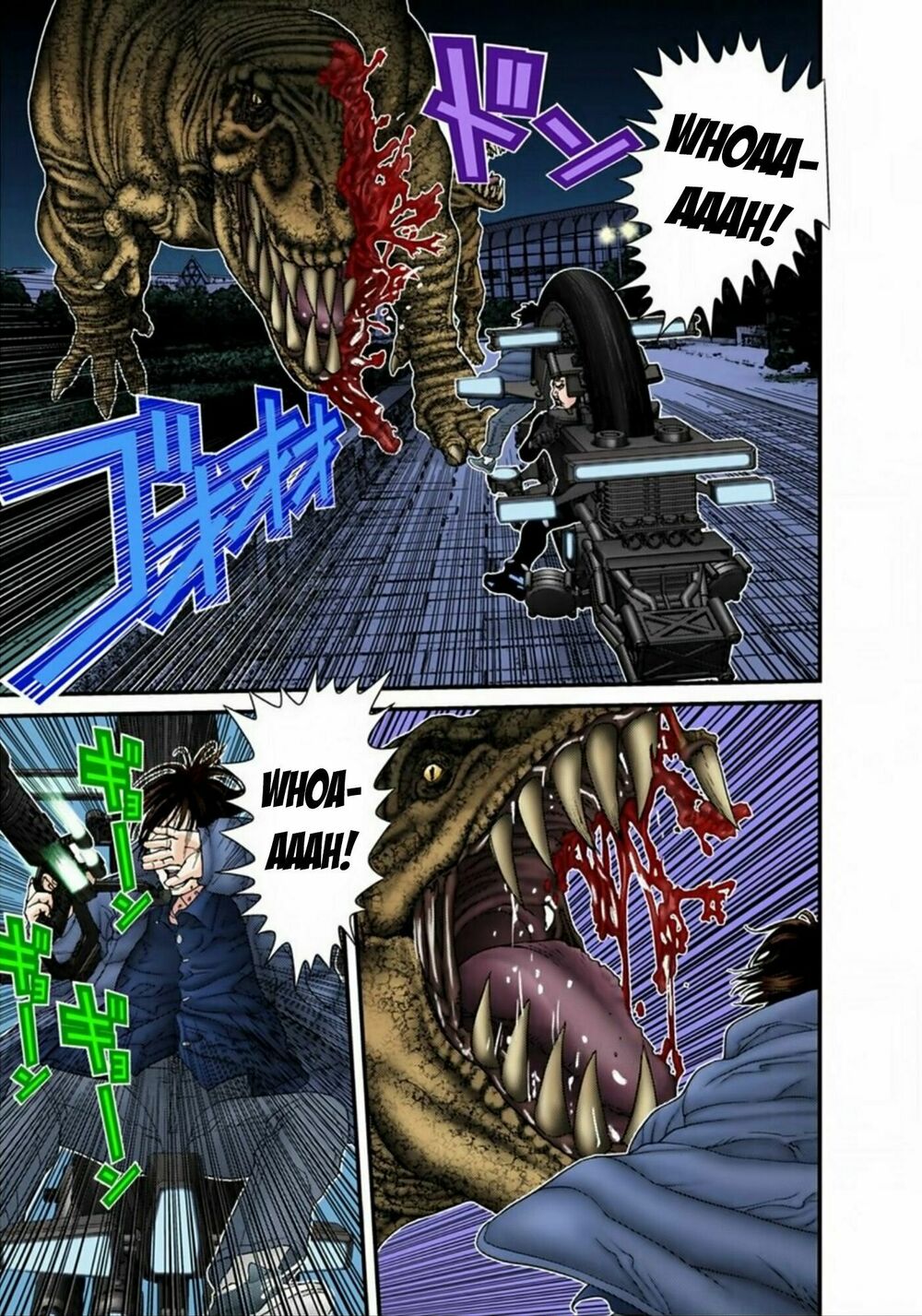 Gantz Full Color: Chapter 147: Thú Hoang