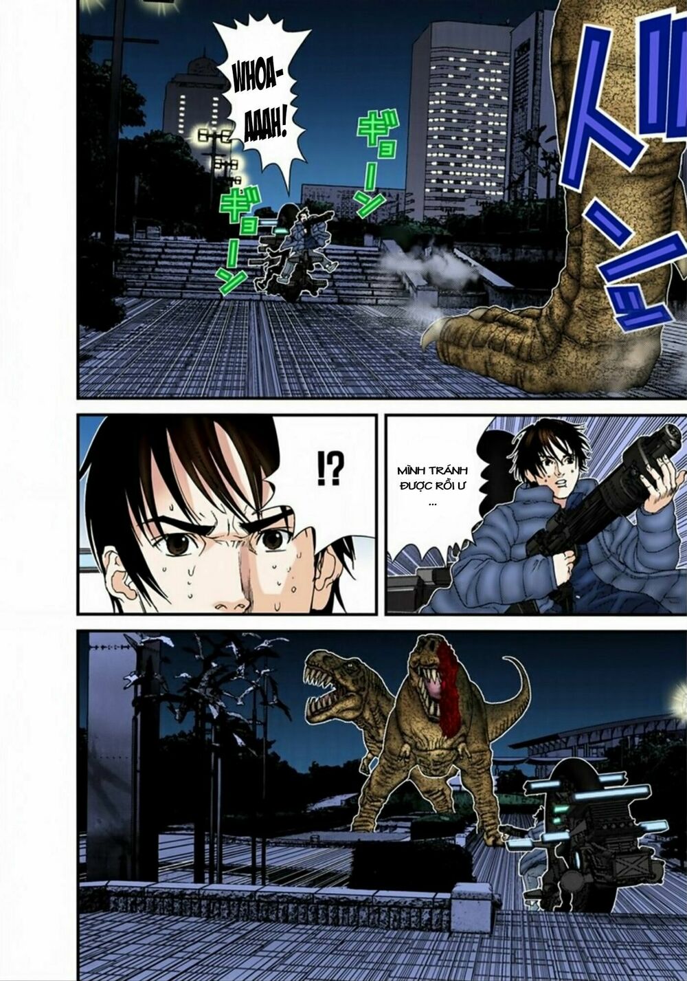 Gantz Full Color: Chapter 147: Thú Hoang