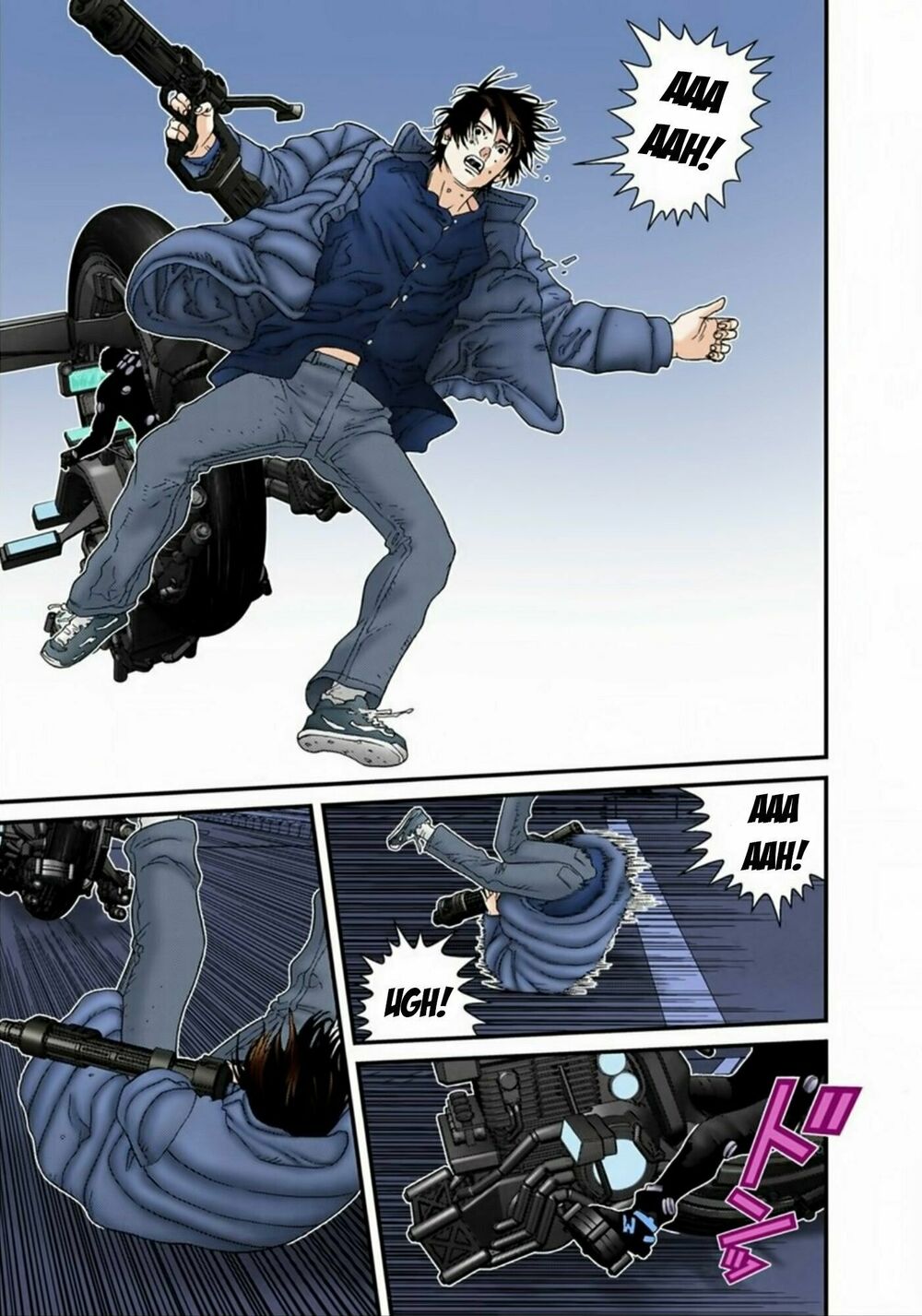 Gantz Full Color: Chapter 148: Cú Ngã