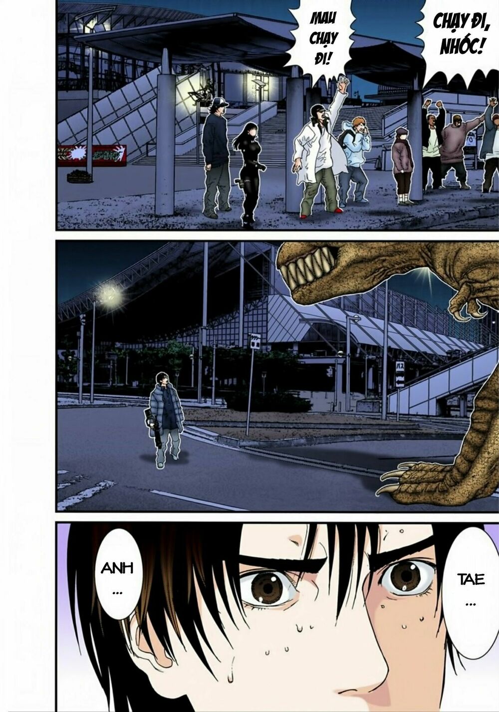 Gantz Full Color: Chapter 148: Cú Ngã