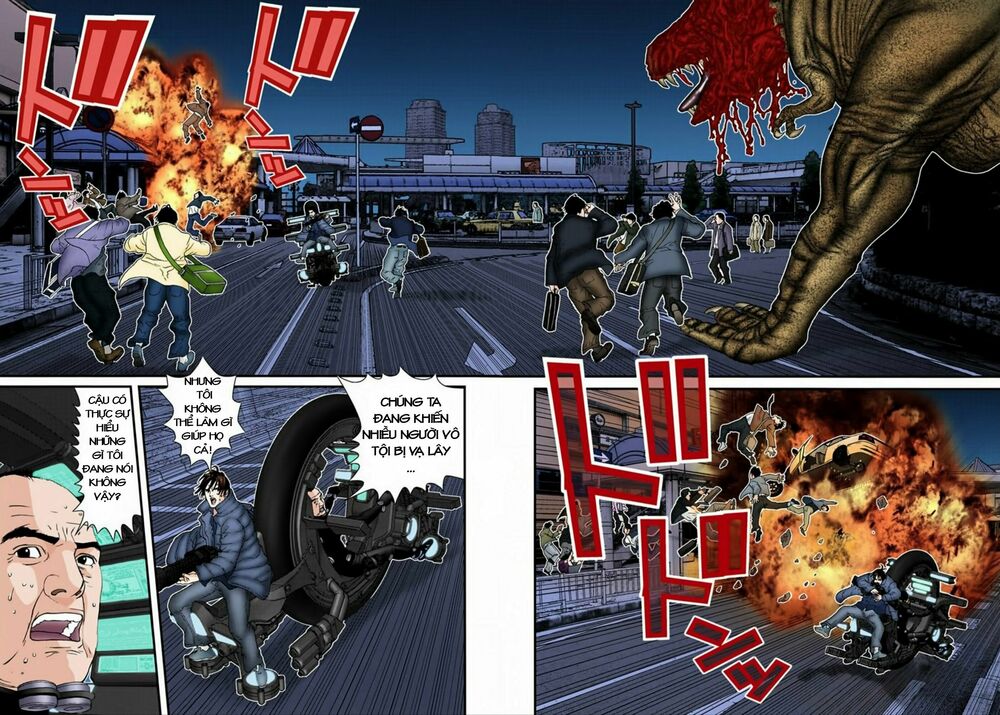 Gantz Full Color: Chapter 148: Cú Ngã