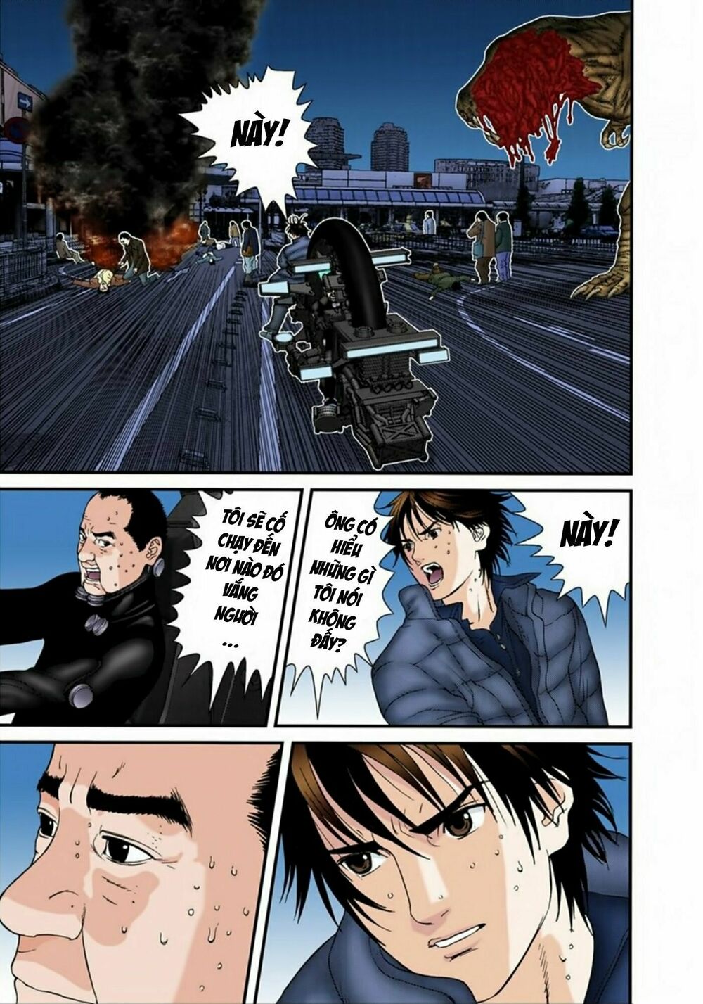 Gantz Full Color: Chapter 148: Cú Ngã
