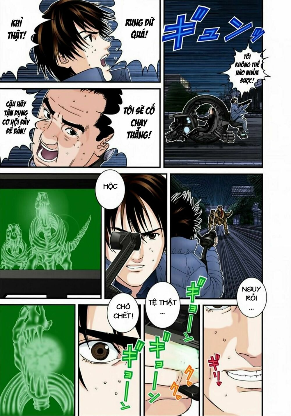 Gantz Full Color: Chapter 148: Cú Ngã
