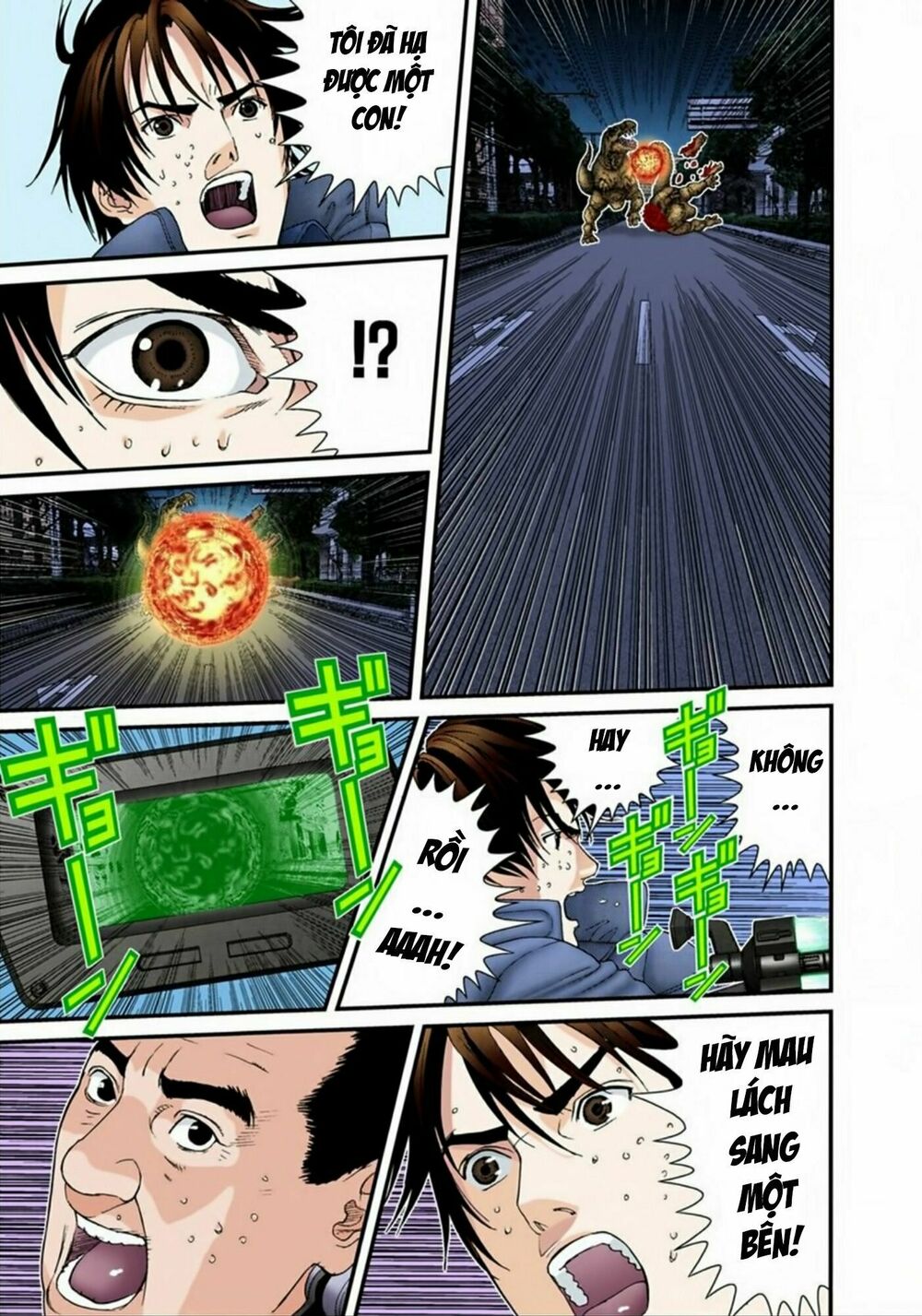 Gantz Full Color: Chapter 148: Cú Ngã