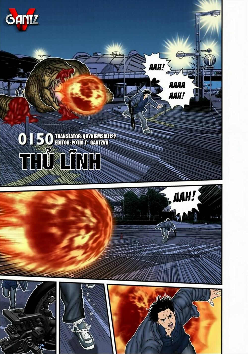 Gantz Full Color: Chapter 150: Thủ Lĩnh