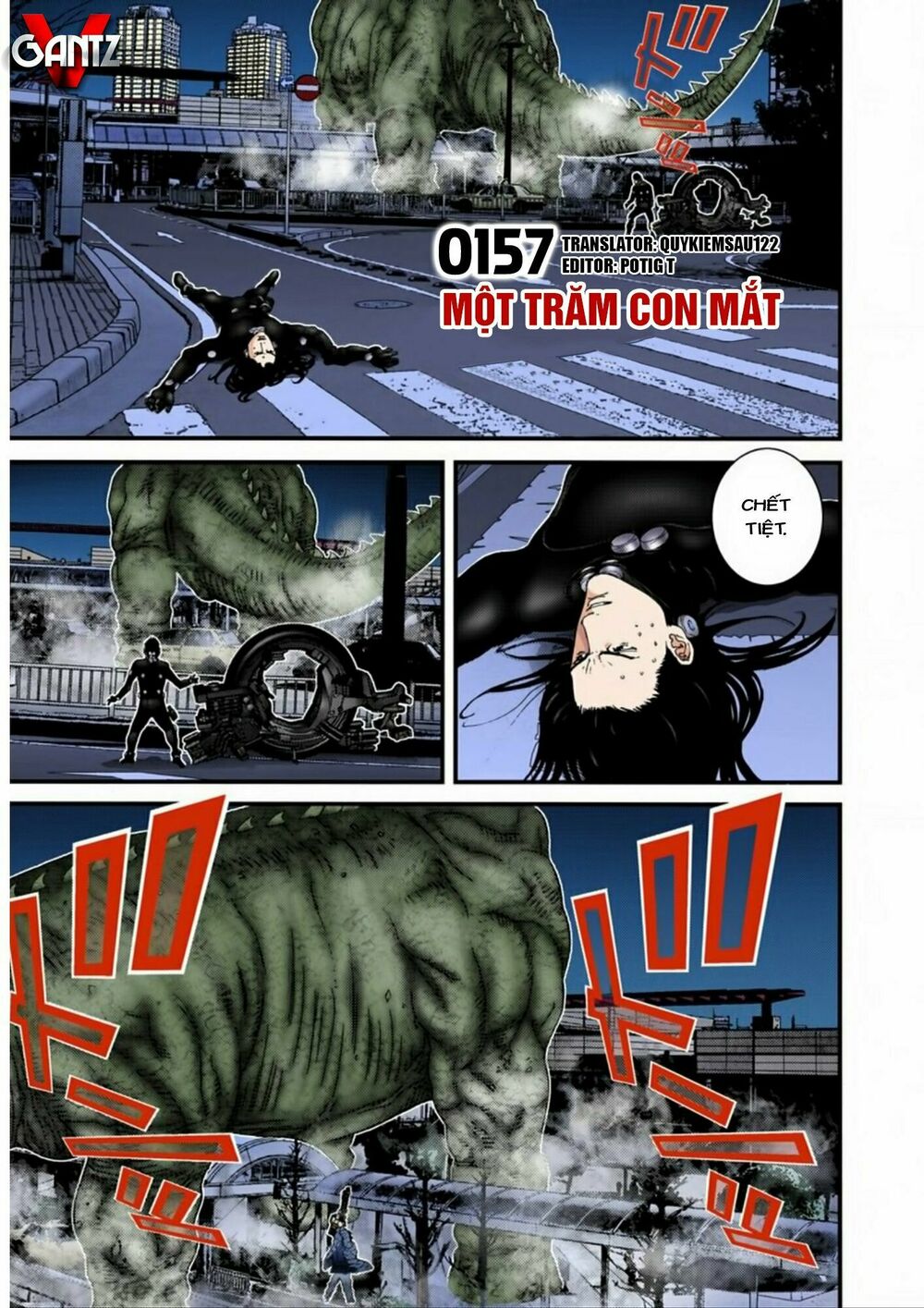 Gantz Full Color: Chapter 157: Một Trăm Con Mắt