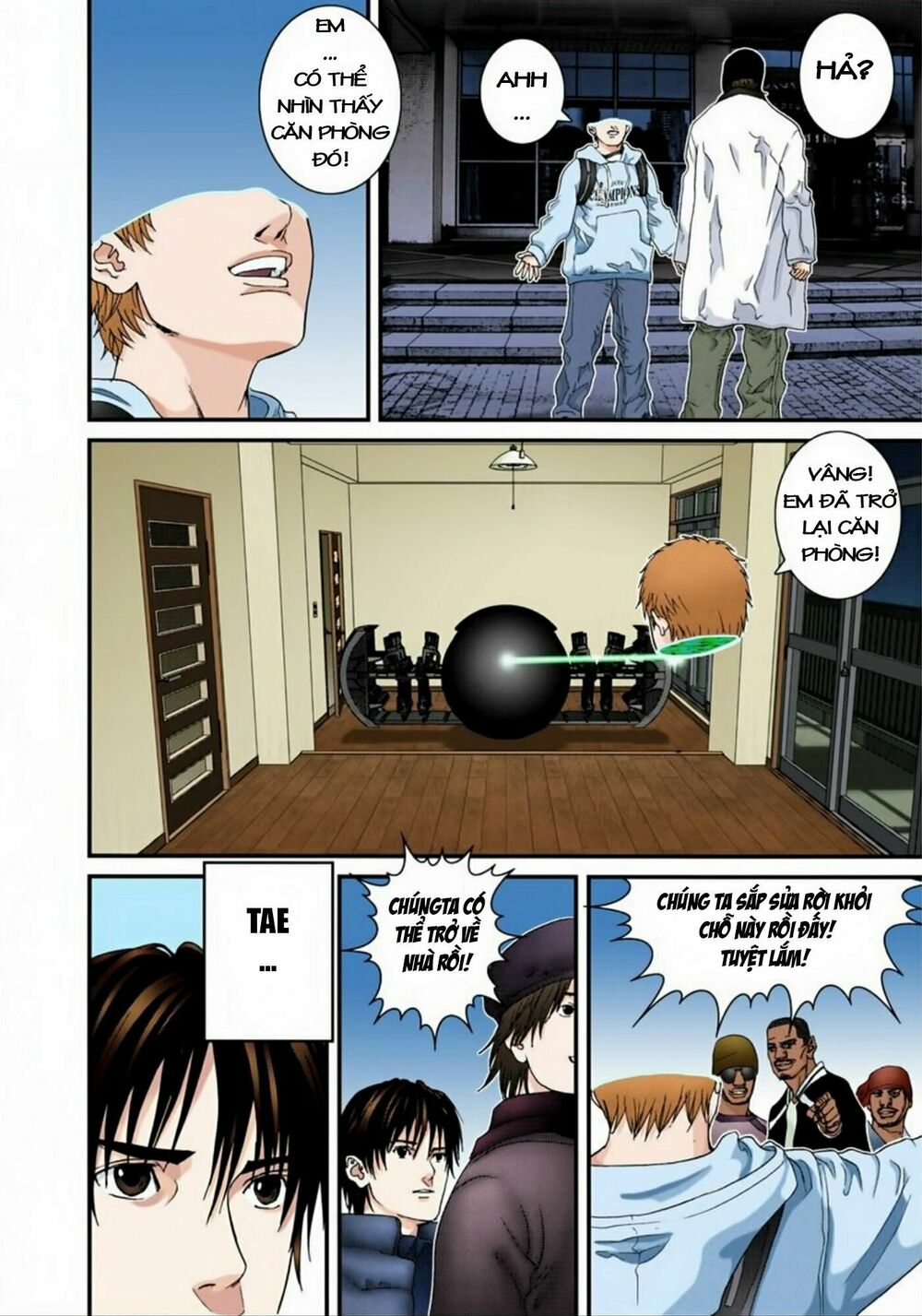 Gantz Full Color: Chapter 158: Những Người Mặc Đồ Đen
