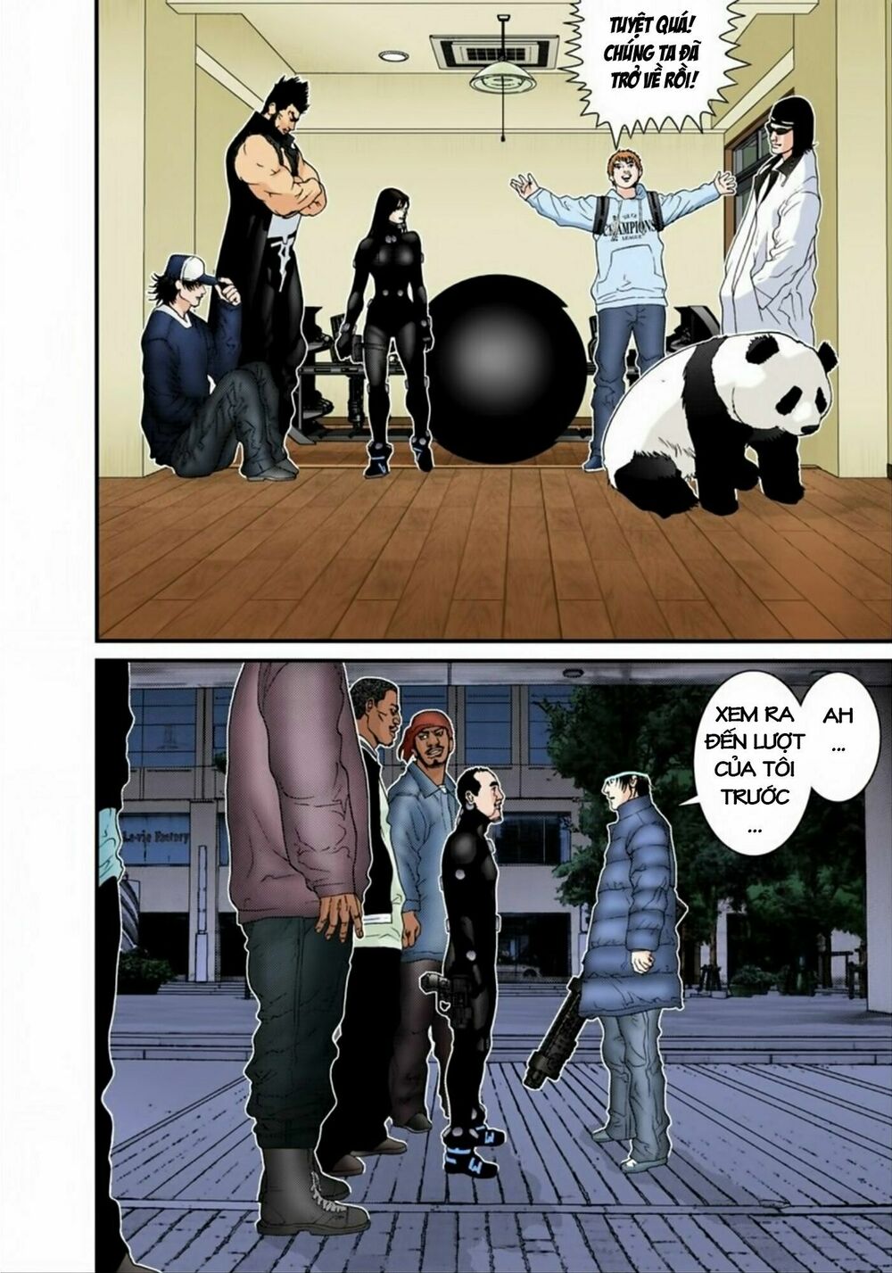 Gantz Full Color: Chapter 158: Những Người Mặc Đồ Đen