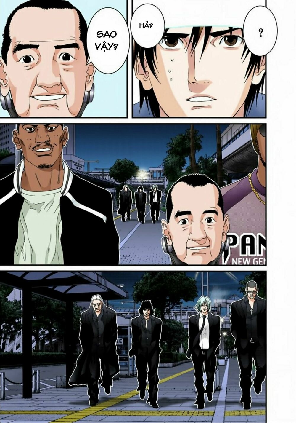 Gantz Full Color: Chapter 158: Những Người Mặc Đồ Đen