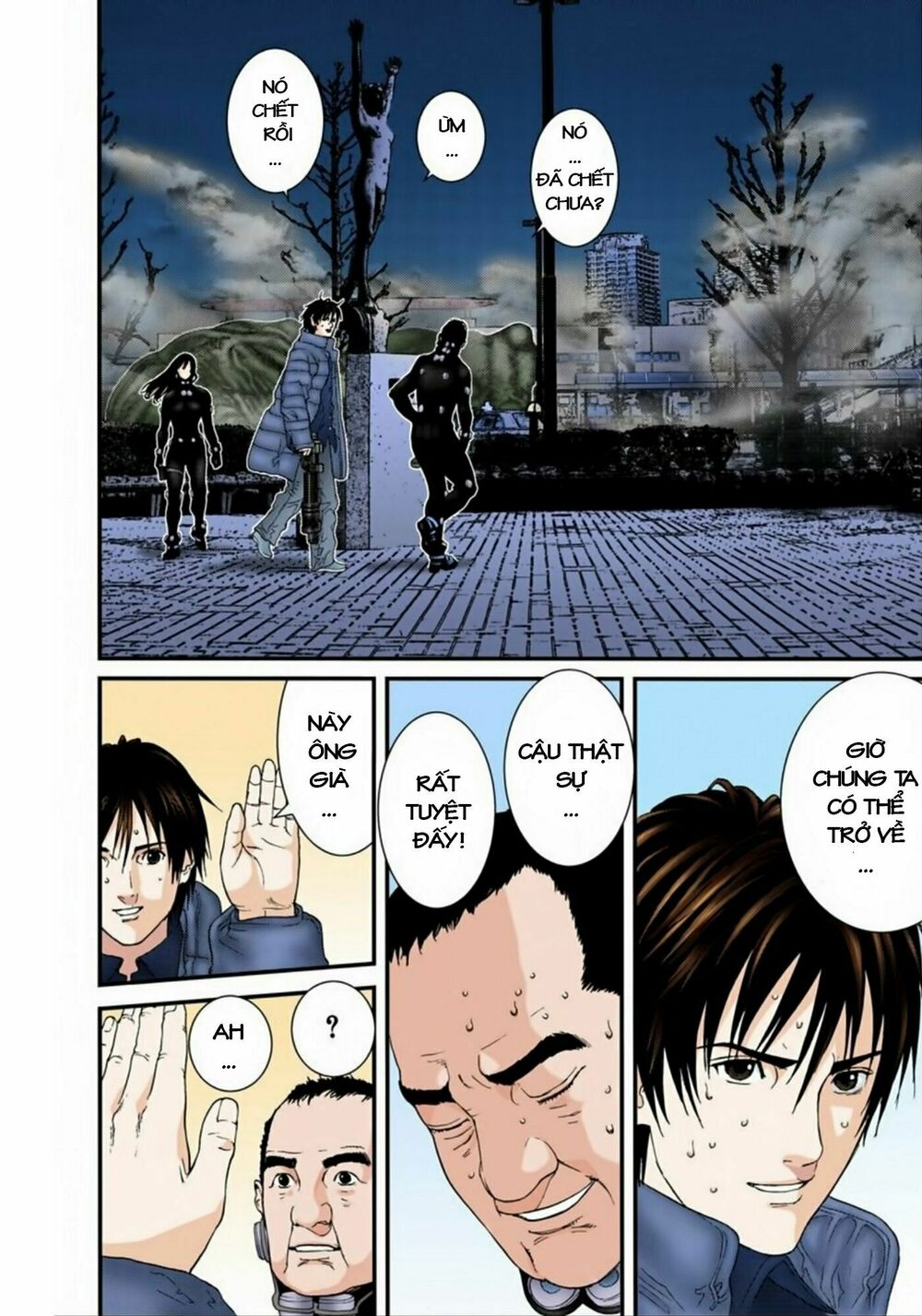 Gantz Full Color: Chapter 158: Những Người Mặc Đồ Đen