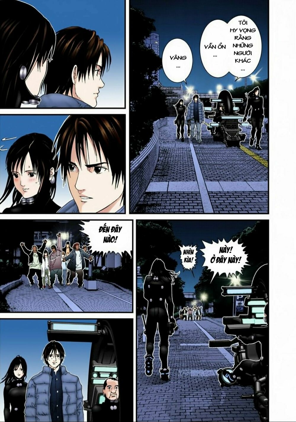 Gantz Full Color: Chapter 158: Những Người Mặc Đồ Đen