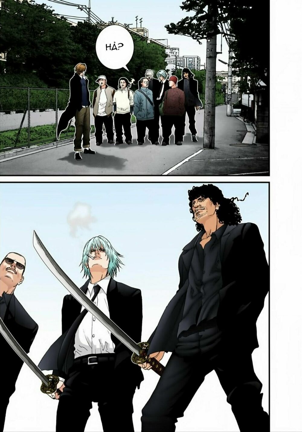 Gantz Full Color: Chapter 163: Nhóm Nghiên Cứu
