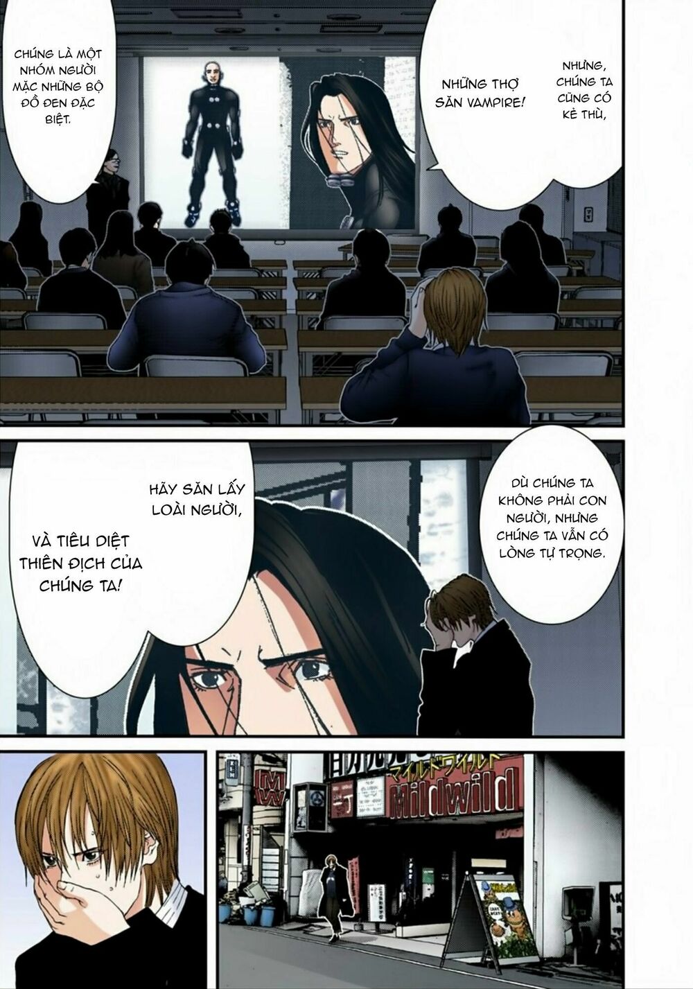 Gantz Full Color: Chapter 163: Nhóm Nghiên Cứu