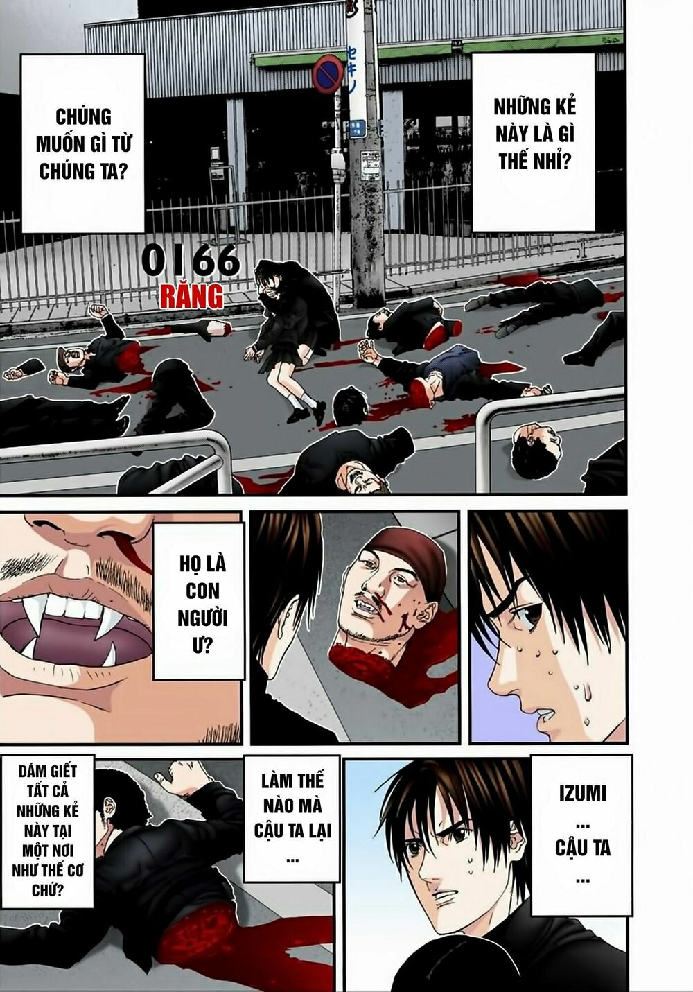 Gantz Full Color: Chapter 166: Răng