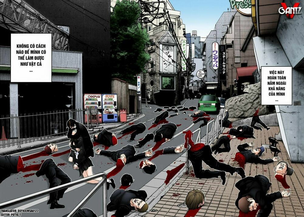 Gantz Full Color: Chapter 166: Răng