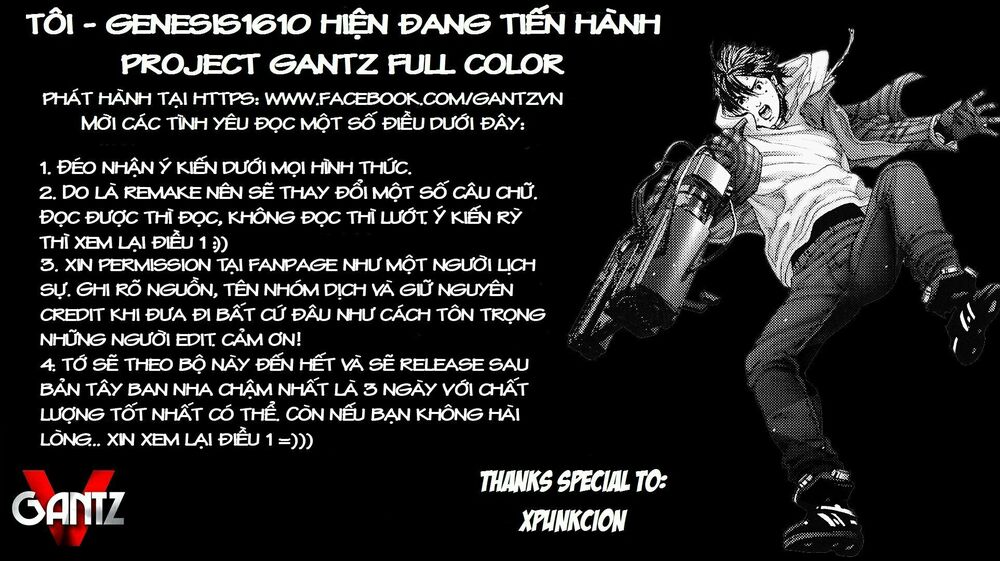 Gantz Full Color: Chapter 169: Cuộc Gọi Gây Shock
