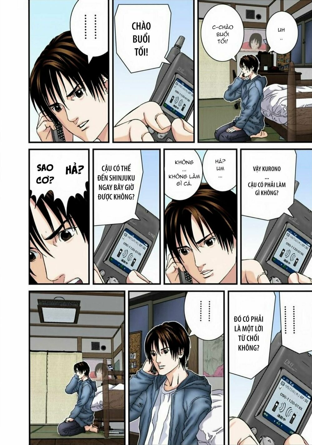 Gantz Full Color: Chapter 169: Cuộc Gọi Gây Shock