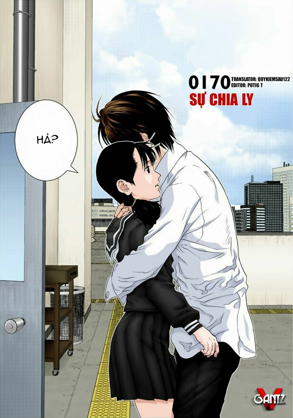 Gantz Full Color: Chapter 170: Sự Chia Ly