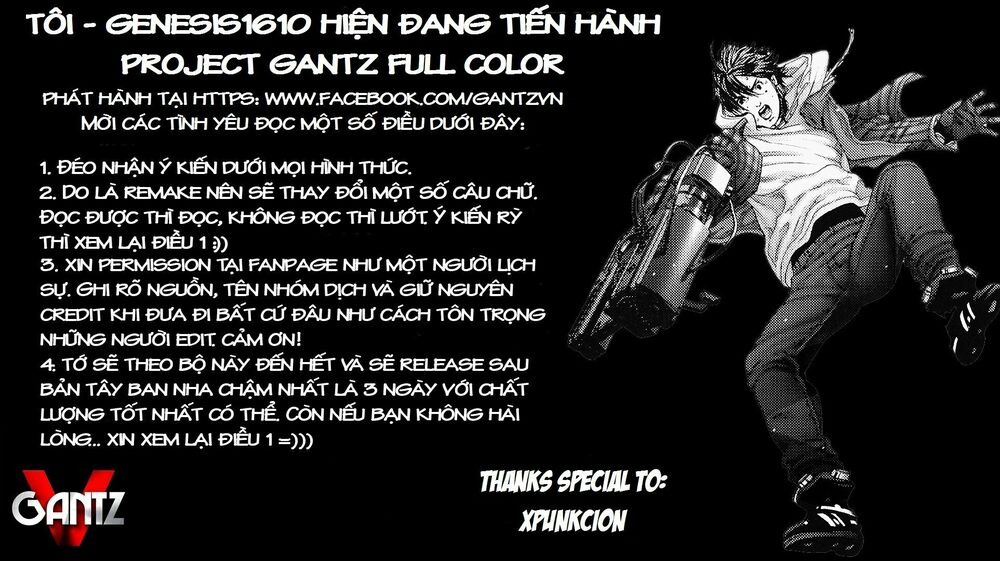 Gantz Full Color: Chapter 174: Mục Tiêu