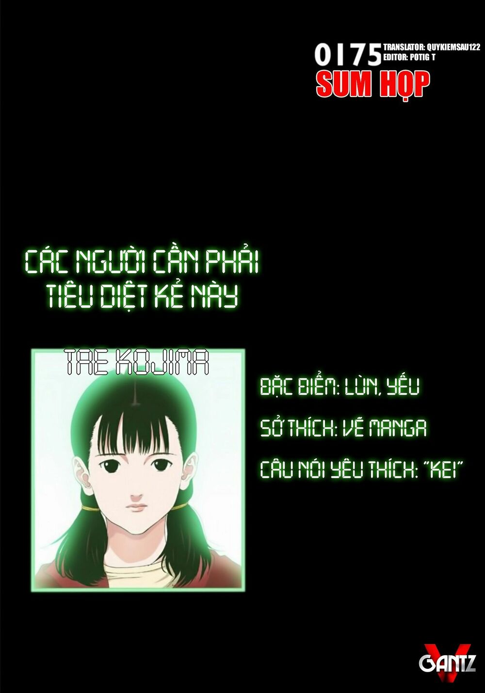 Gantz Full Color: Chapter 175: Sum Họp