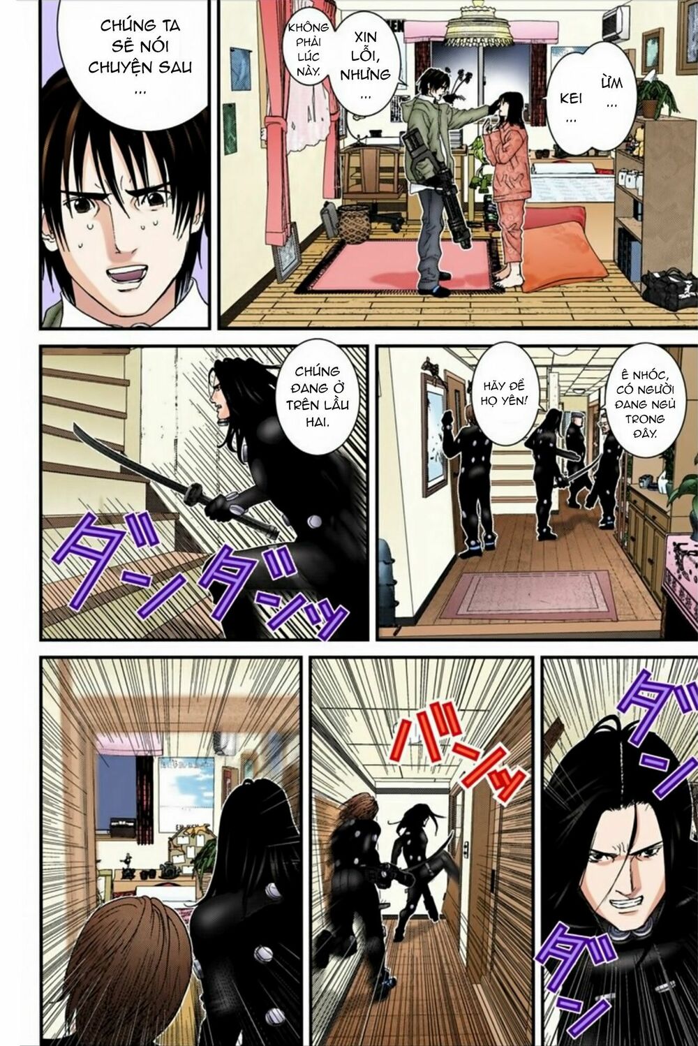 Gantz Full Color: Chapter 176: Chạy Trốn