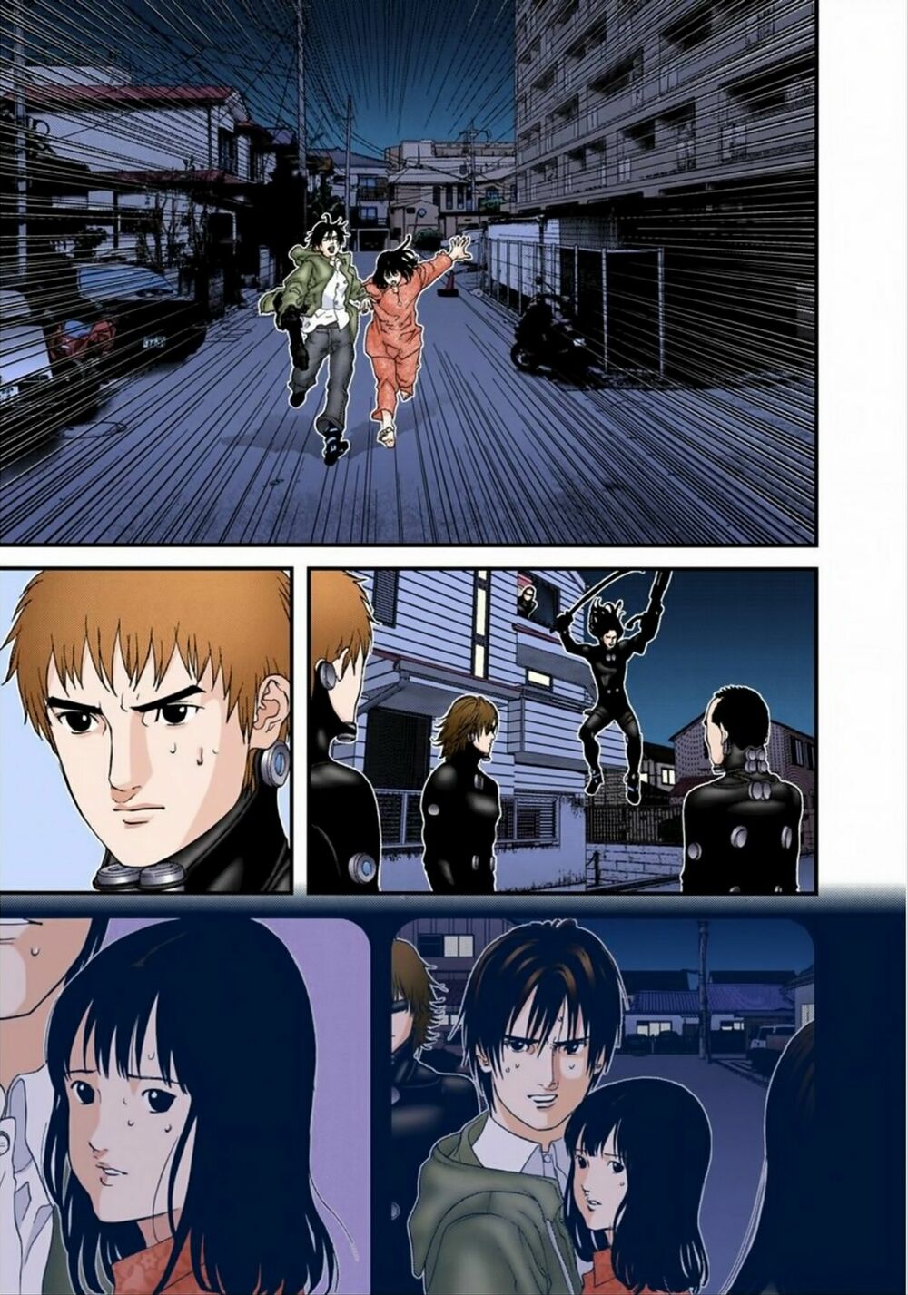 Gantz Full Color: Chapter 176: Chạy Trốn