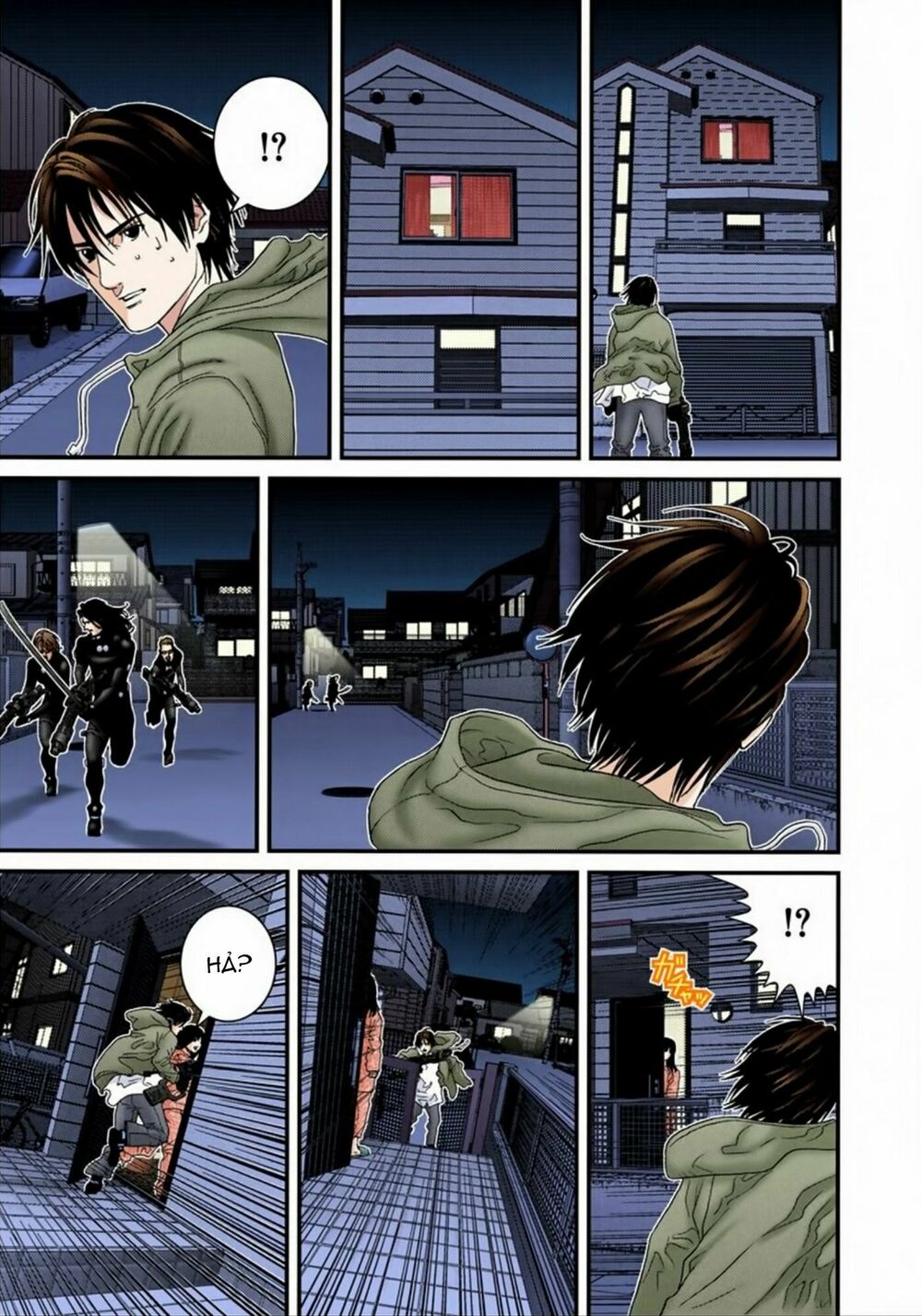 Gantz Full Color: Chapter 176: Chạy Trốn