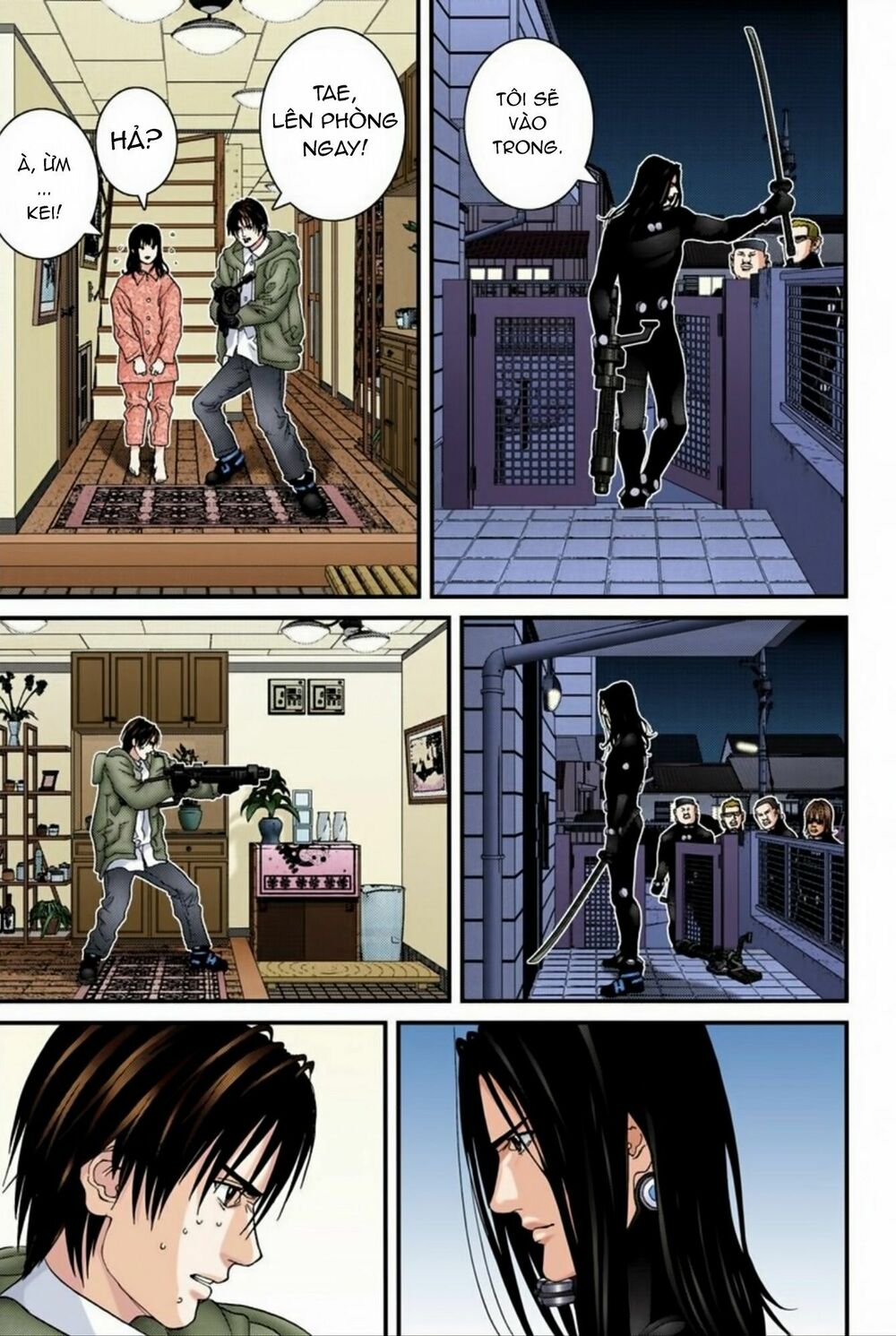 Gantz Full Color: Chapter 176: Chạy Trốn