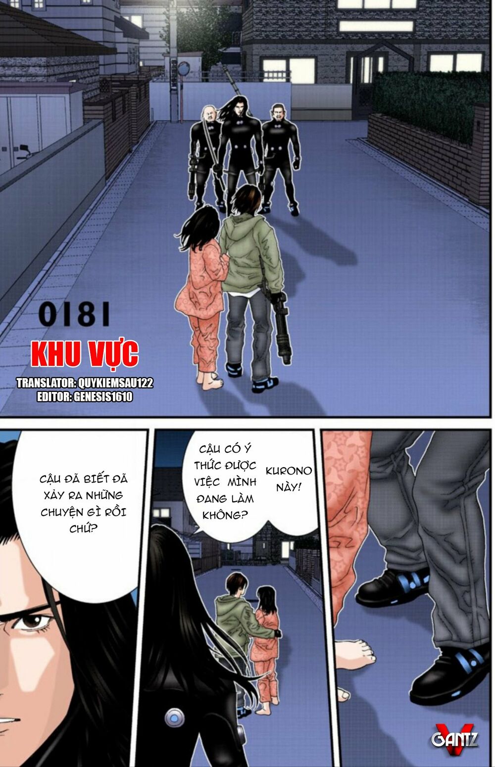 Gantz Full Color: Chapter 181: Khu Vực