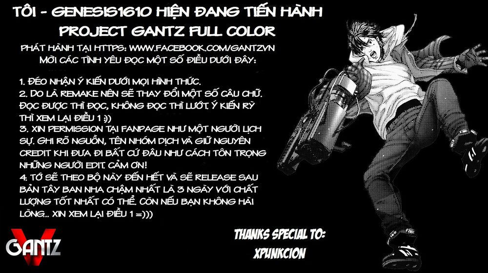 Gantz Full Color: Chapter 183: Cuộn Phim Trắng