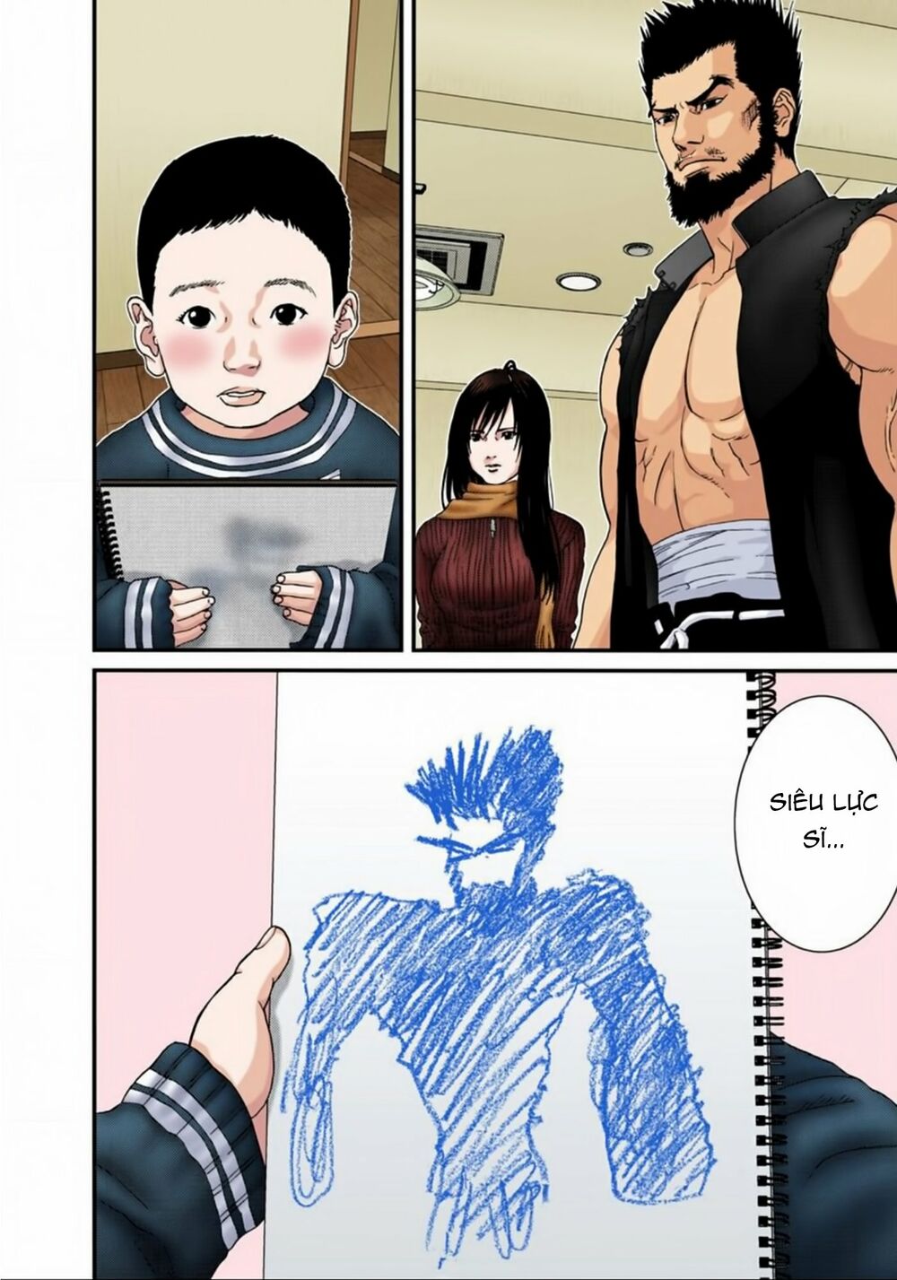 Gantz Full Color: Chapter 189: Siêu Lực Sĩ
