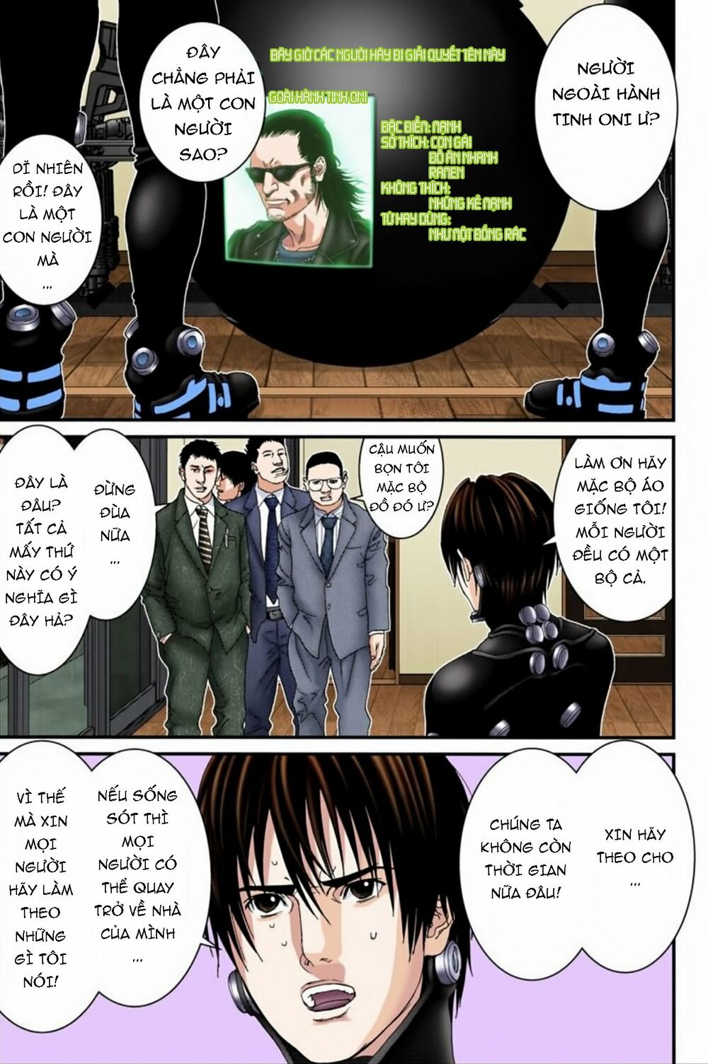 Gantz Full Color: Chapter 190: Thay Đồ
