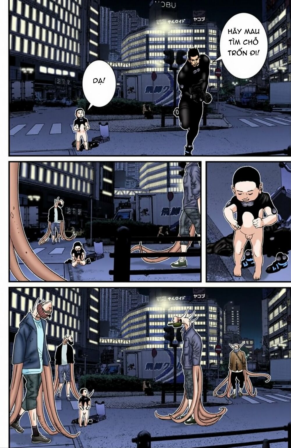 Gantz Full Color: Chapter 193: Những Oni Phía Bên Ngoài
