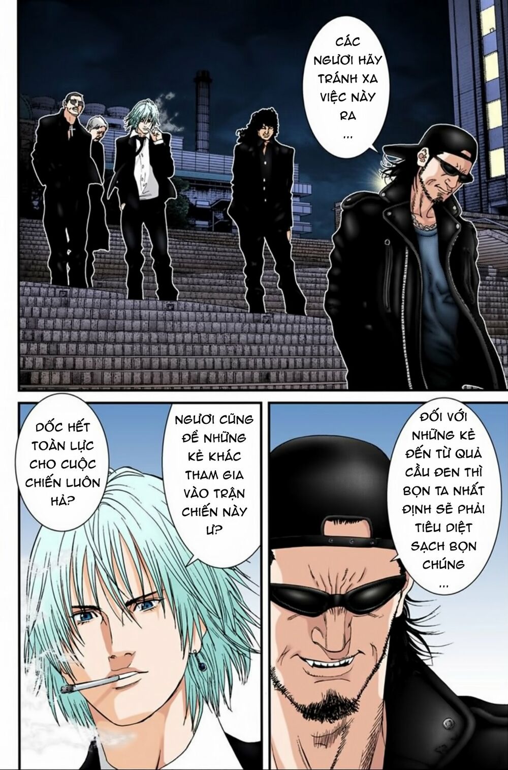 Gantz Full Color: Chapter 193: Những Oni Phía Bên Ngoài