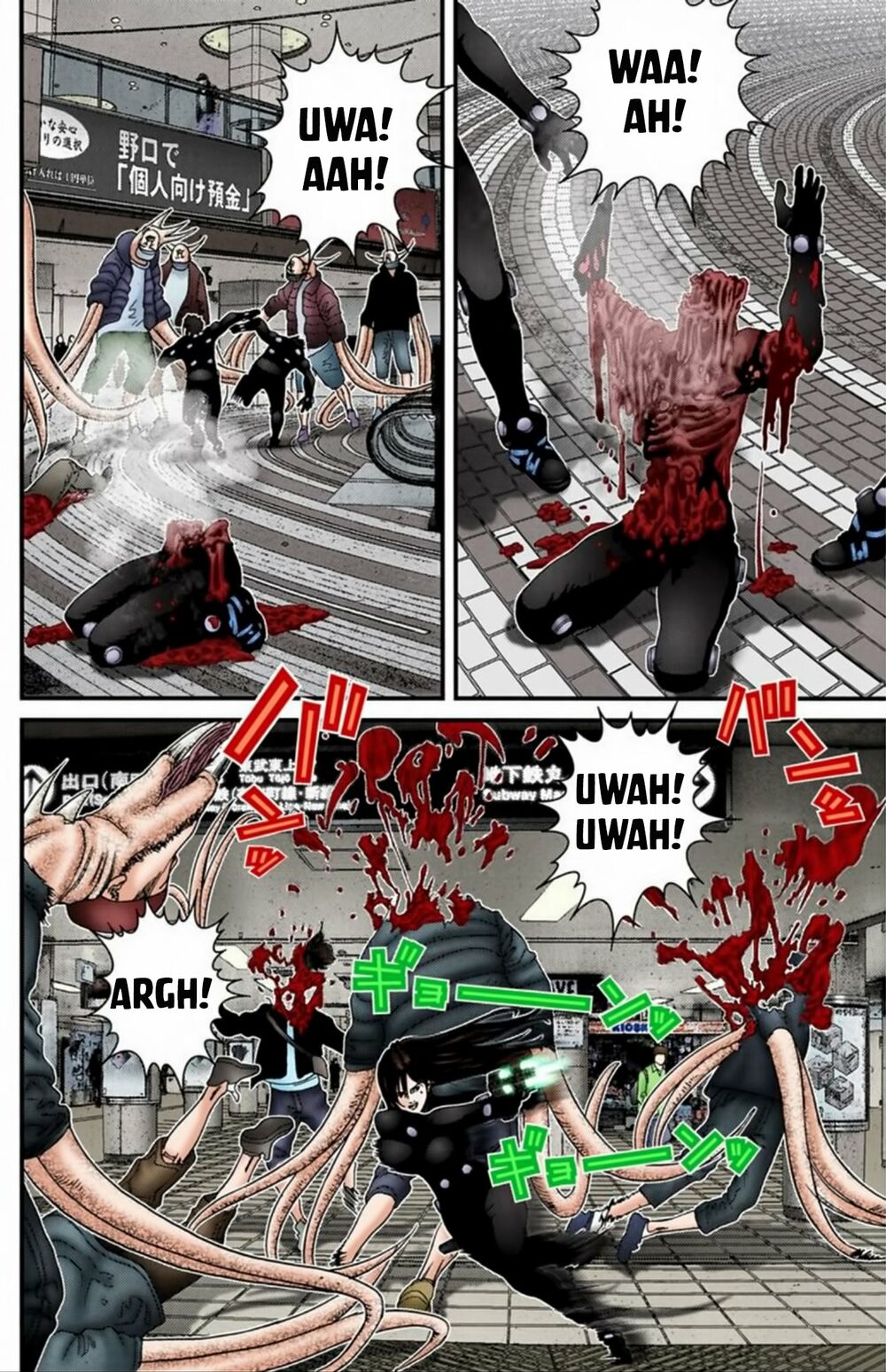Gantz Full Color: Chapter 193: Những Oni Phía Bên Ngoài