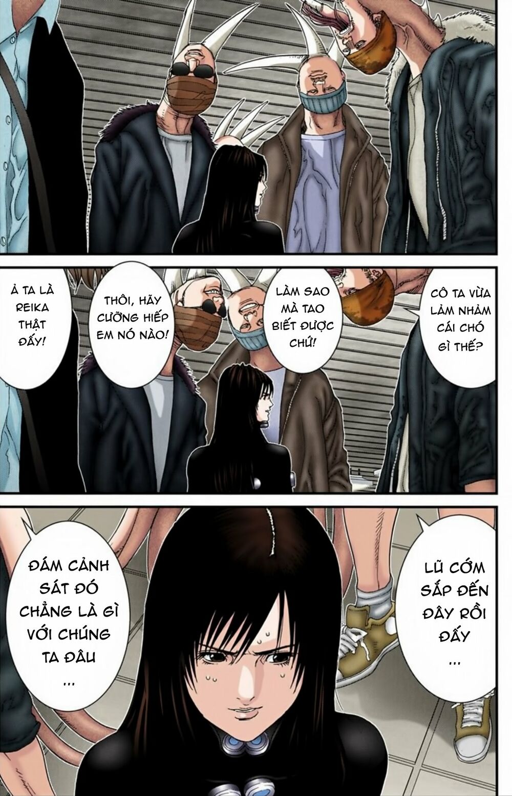 Gantz Full Color: Chapter 193: Những Oni Phía Bên Ngoài