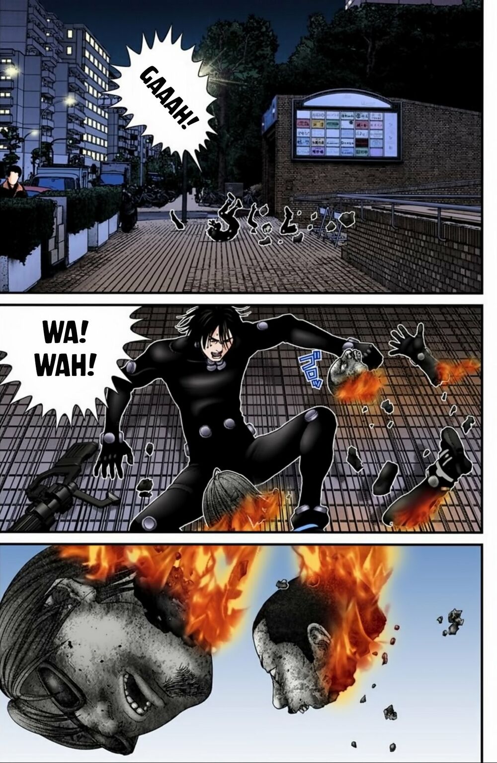 Gantz Full Color: Chapter 194: Trận Chiến Đường Phố