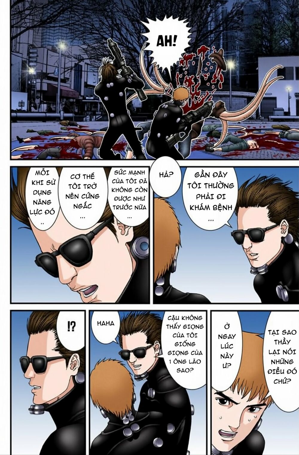 Gantz Full Color: Chapter 194: Trận Chiến Đường Phố
